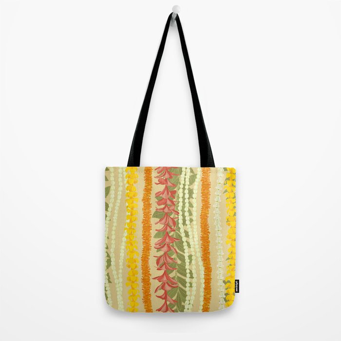 Pikake Lei, maile, plumeria, puakenikeni lei Tote Bag Gallery Image 2