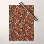 Surreal Dinner Party Wrapping Paper Gallery Image 1