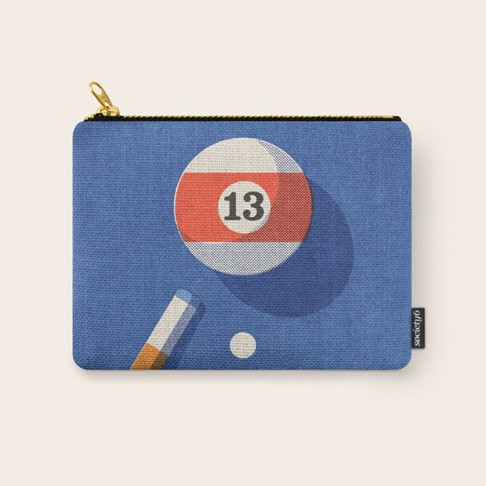 BALLS / Billiards - ball 13 I Carry All Pouch Gallery Image 1