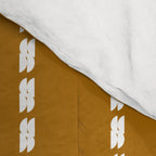 Dashed Lines (Golden Brown) Comforter Gallery Image 4