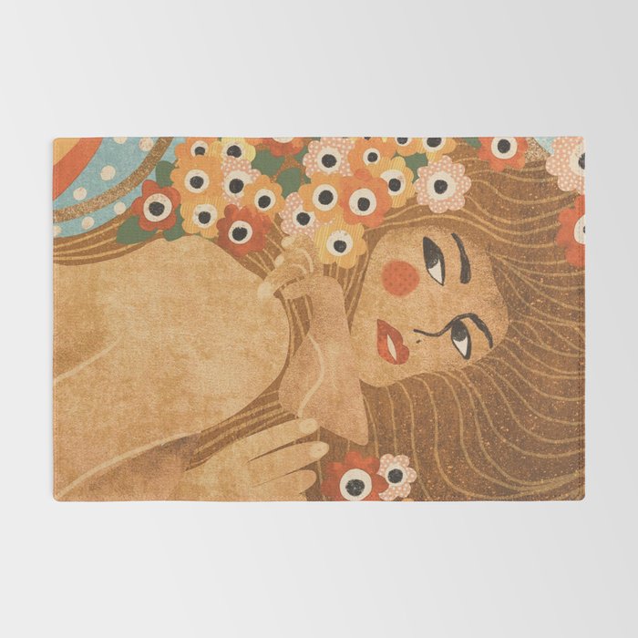 Klimt Lady Rug Gallery Image 2