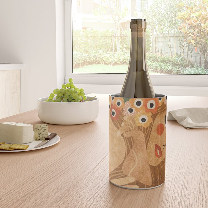 Klimt Lady Wine Chiller Gallery Image 4