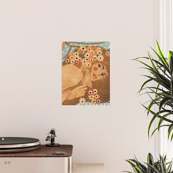 Klimt Lady Poster Gallery Image 2