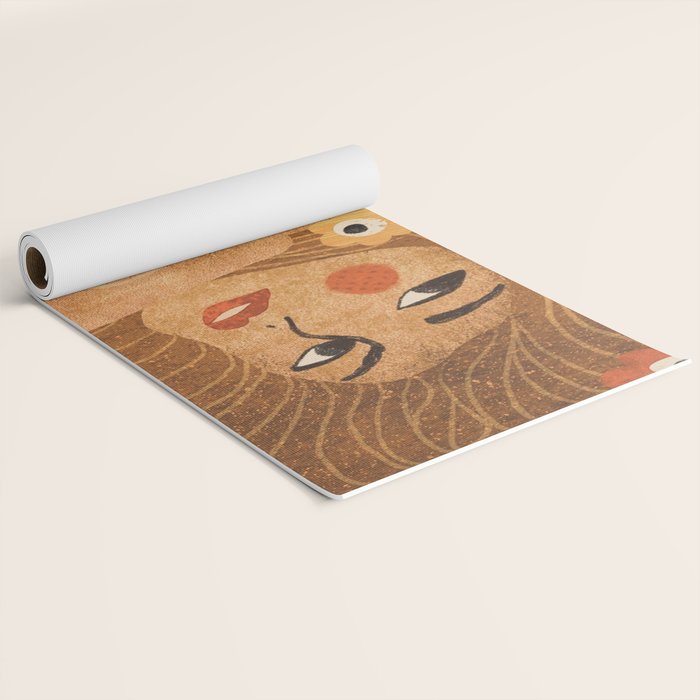 Klimt Lady Yoga Mat Gallery Image 2