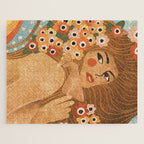 Klimt Lady Jigsaw Puzzle Gallery Image 1