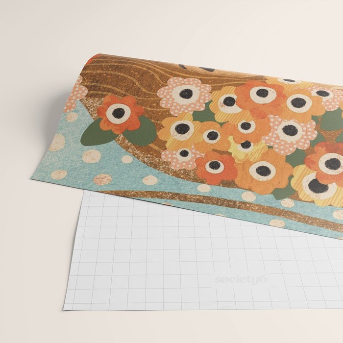 Klimt Lady Wrapping Paper Gallery Image 2