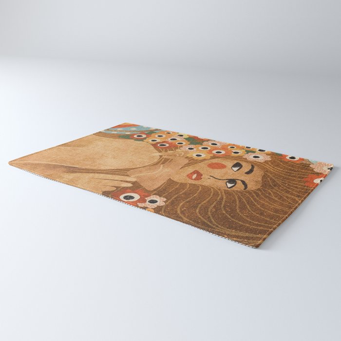 Klimt Lady Rug Gallery Image 3