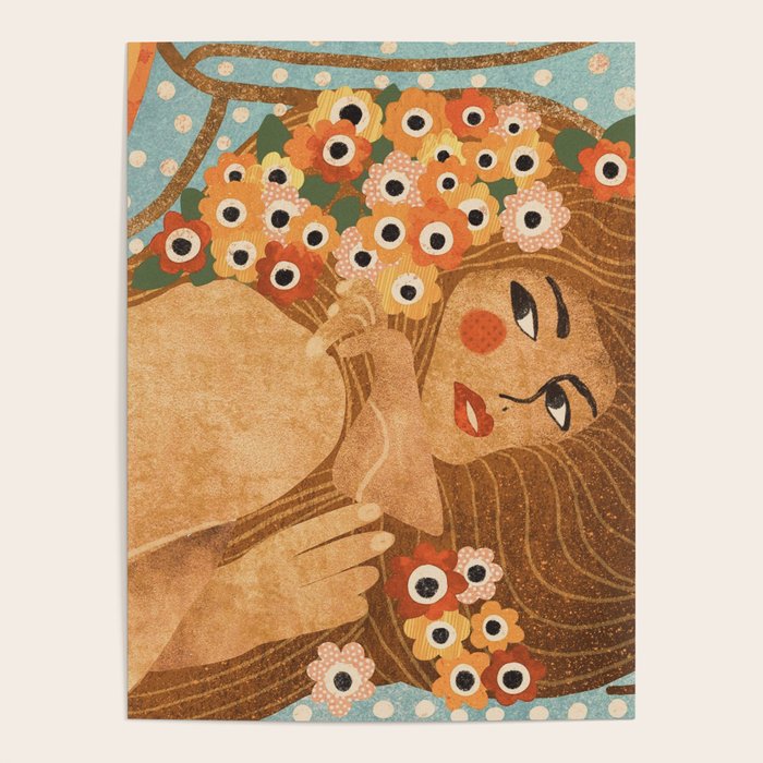 Klimt Lady Poster Gallery Image 4