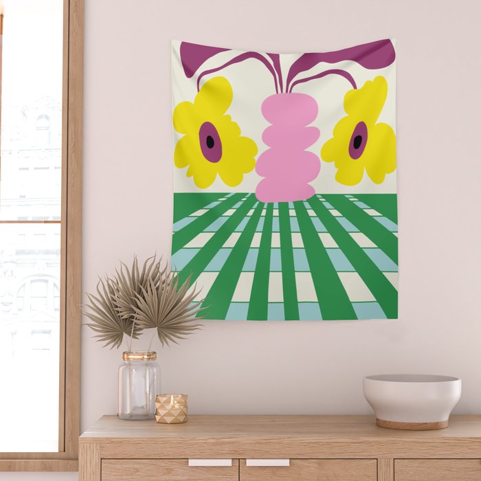Pottery Prism Wall Tapestry Gallery Image 2