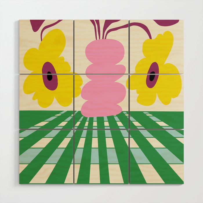 Pottery Prism Wood Wall Art Gallery Image 1