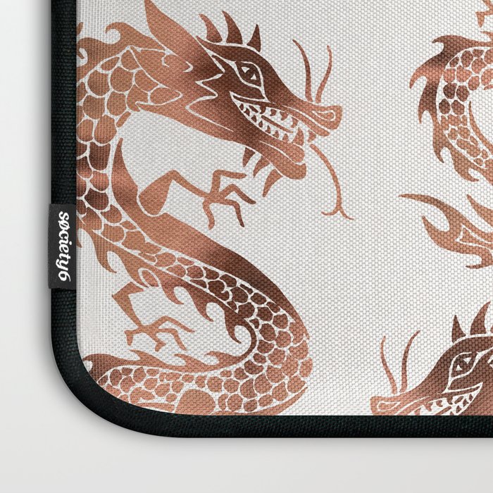 Chinese Dragon - Rose Gold Palette Laptop Sleeve Gallery Image 3