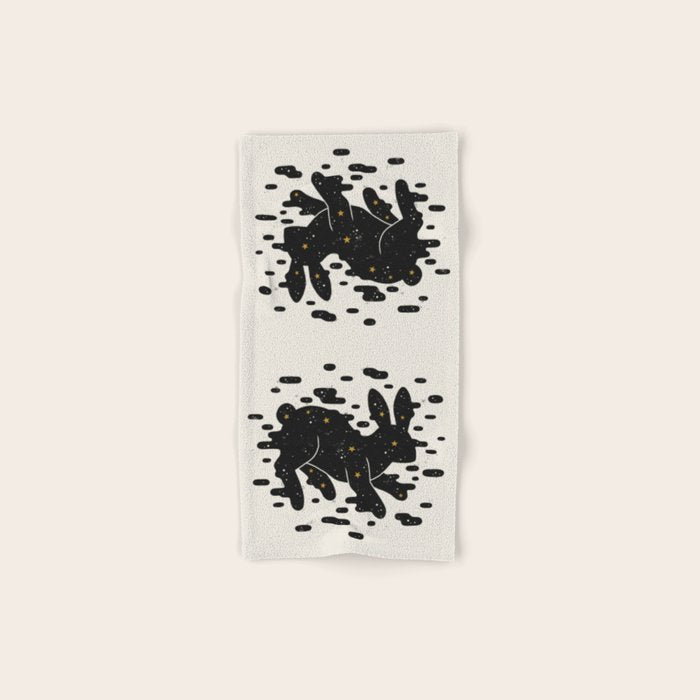 Lepus Consetellation Bath Towel Gallery Image 1