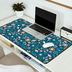 Ditsy Daisy Floral on Blue Desk Mat Gallery Image 2