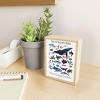 SEA CREATURES poster with names Mini Art Print Gallery Image 2