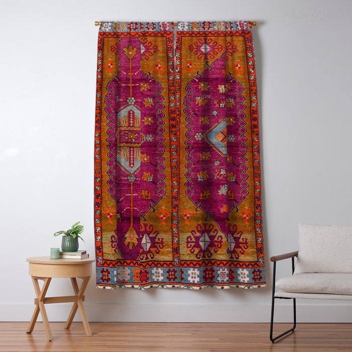Bohemian Artwork Window Curtain Gallery Image 1