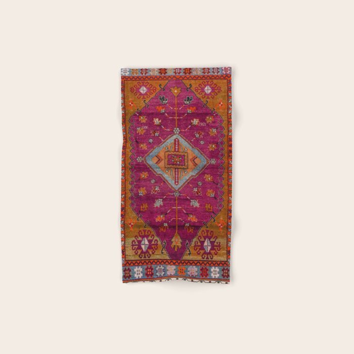 Bohemian Artwork Bath Towel Gallery Image 1