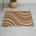 Wavy Stripes X - Vintage Neutral Rug Gallery Image 1