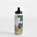 Countryside Cottage in Bloom Water Bottle Gallery Image 2