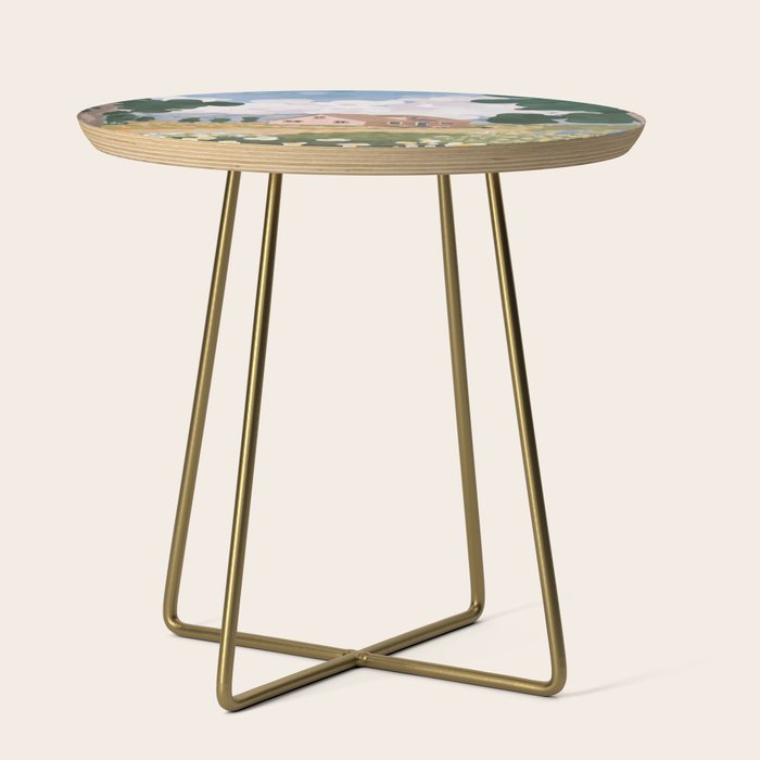 Countryside Cottage in Bloom Side Table Gallery Image 1