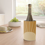 Minimal Sunrays - Golden Wine Chiller Gallery Image 4