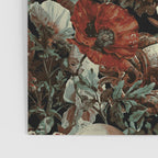 Skull and Floral Pattern Poster Gallery Image 3