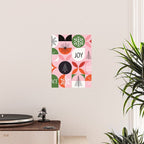 Mid Century Modern Christmas Shapes  Poster Gallery Image 2