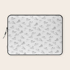 sneaker shoe pattern - retro sneaker illustration design Laptop Sleeve Gallery Image 1