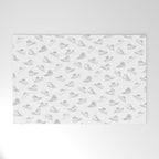 sneaker shoe pattern - retro sneaker illustration design Welcome Mat Gallery Image 1