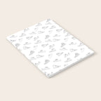 sneaker shoe pattern - retro sneaker illustration design Notebook Gallery Image 2