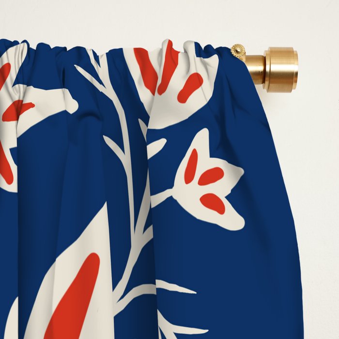 Noa blue Window Curtain Gallery Image 2