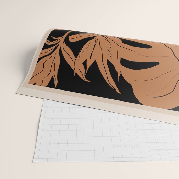 Minimal Jungle Abstract Art 1 Wrapping Paper Gallery Image 2