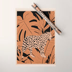 Minimal Jungle Abstract Art 1 Wrapping Paper Gallery Image 1