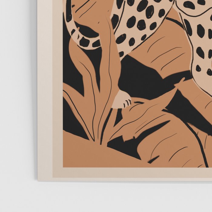 Minimal Jungle Abstract Art 1 Poster Gallery Image 3