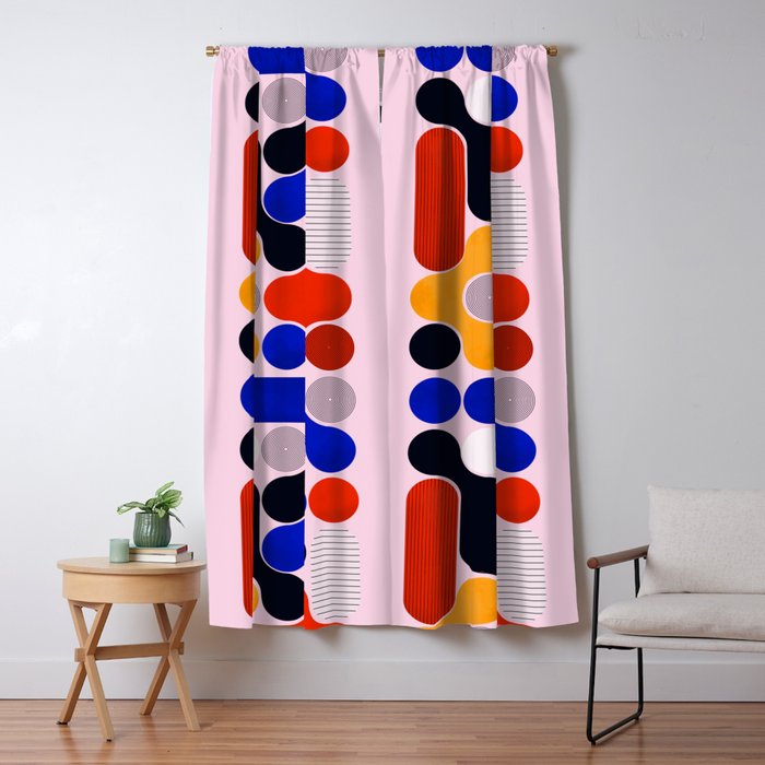 Mid-century no5 Window Curtain Gallery Image 5