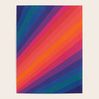 Sacred Geometric Stripes: Retro 80s Edition Poster Gallery Image 4