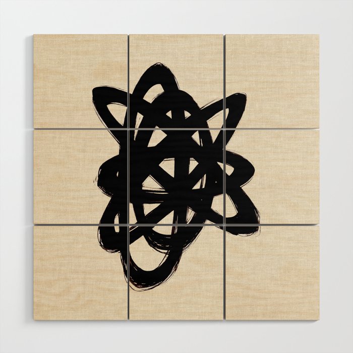 Ink Confusion Wood Wall Art Gallery Image 1