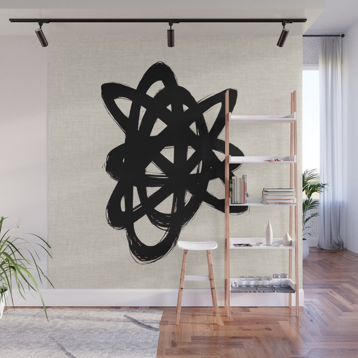 Ink Confusion Wall Mural Gallery Image 1