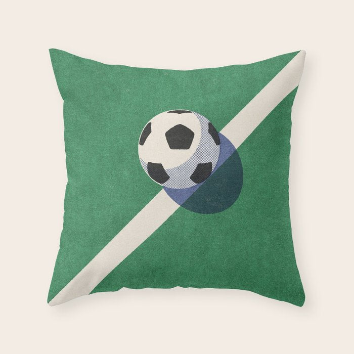 BALLS / Football II Throw Pillow Gallery Image 6