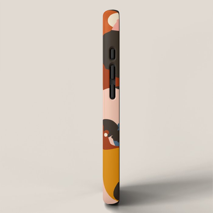Diverse group of stylish people standing together. iPhone Case Gallery Image 2