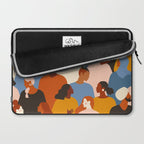 Diverse group of stylish people standing together. Laptop Sleeve Gallery Image 2