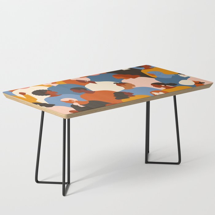 Diverse group of stylish people standing together. Coffee Table Gallery Image 1