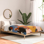 Diverse group of stylish people standing together. Comforter Gallery Image 2