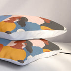 Diverse group of stylish people standing together. Pillow Sham Gallery Image 3