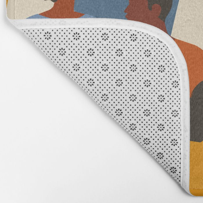 Diverse group of stylish people standing together. Bath Mat Gallery Image 2