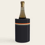 Fujitaka - Classic Dark Retro Stripes Wine Chiller Gallery Image 2