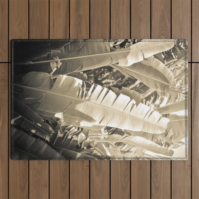Banana Leaf Outdoor Rug Gallery Image 1