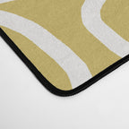 Daisy chain - yellow Desk Mat Gallery Image 4