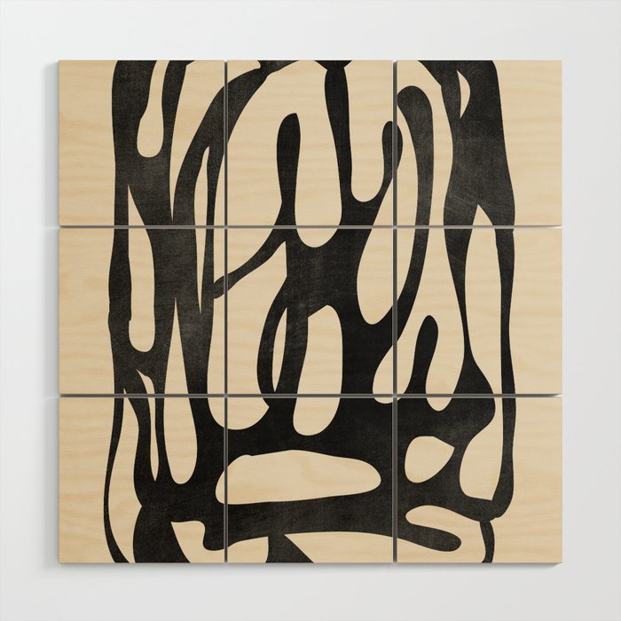 Abstract Art 50 Wood Wall Art Gallery Image 1