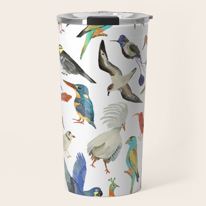 Endangered Birds Around the World Travel Mug Gallery Image 1