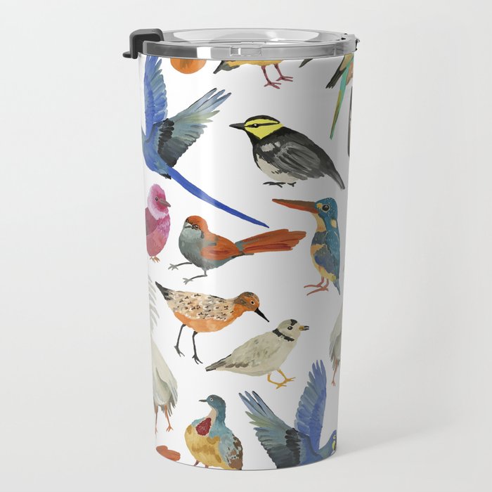 Endangered Birds Around the World Travel Mug Gallery Image 3